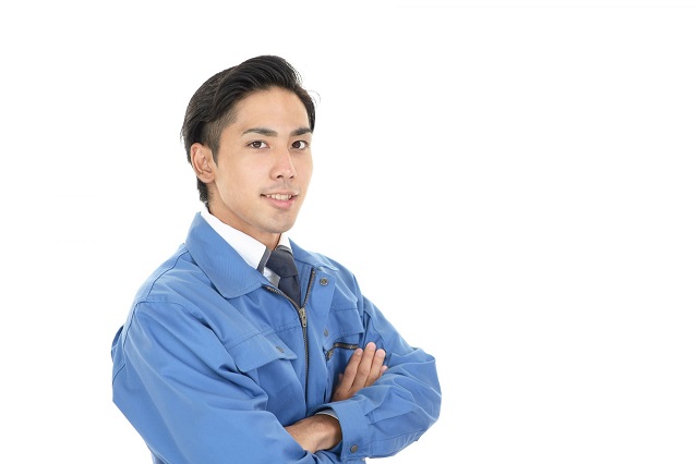 空調服の使用シーン